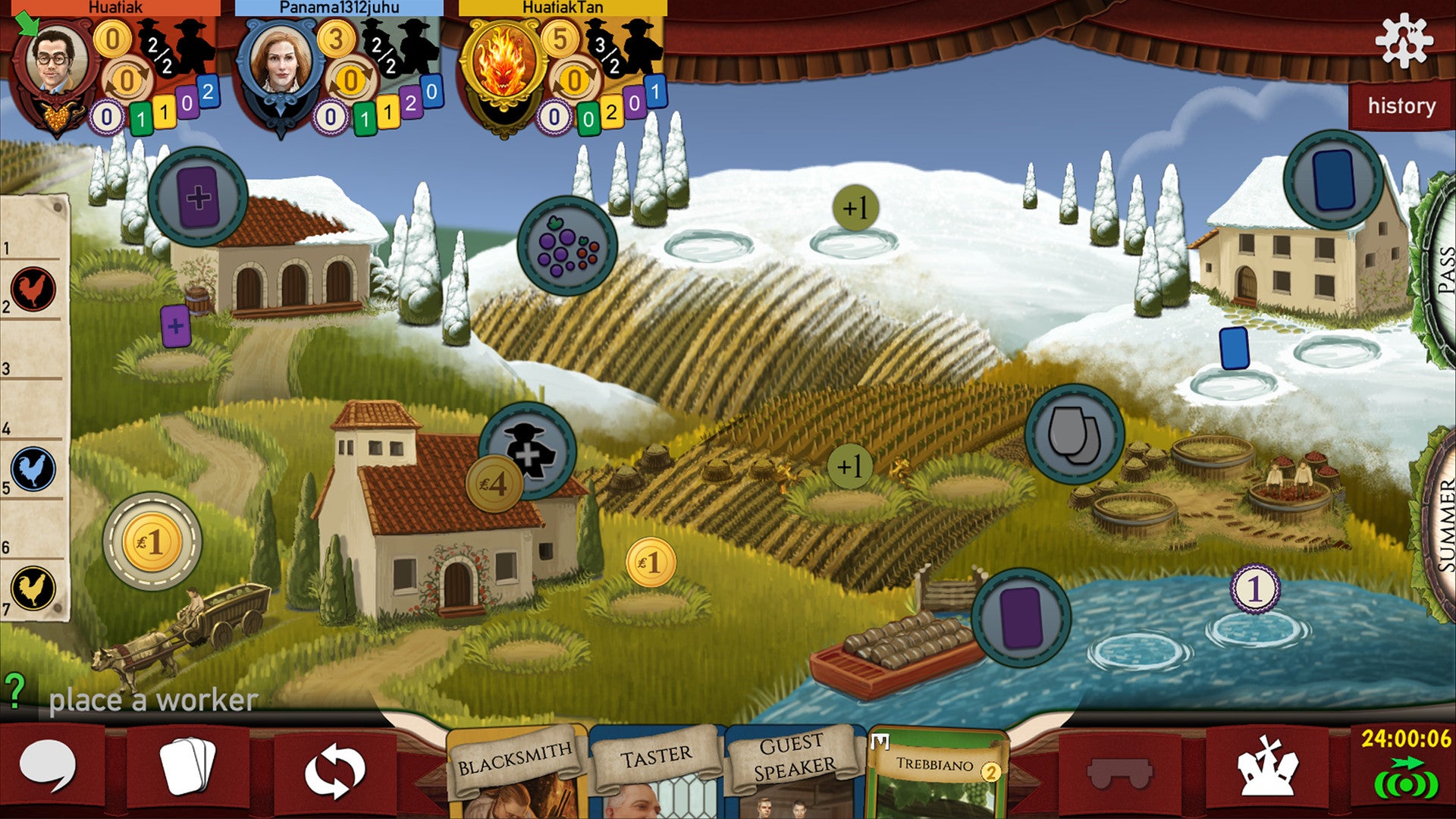 Winemaking board game Viticulture is coming to PC and